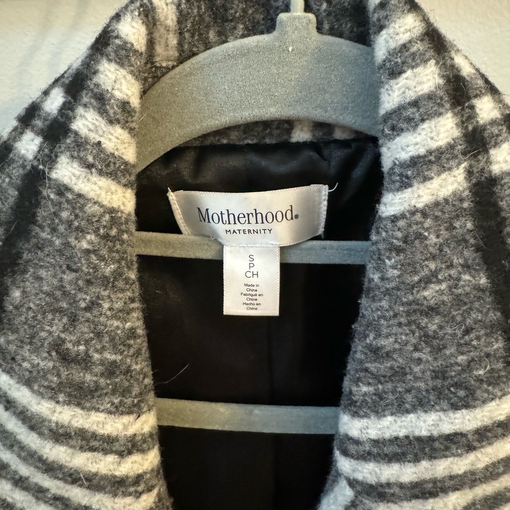 Maternity long pea coat - Picture 4 of 4